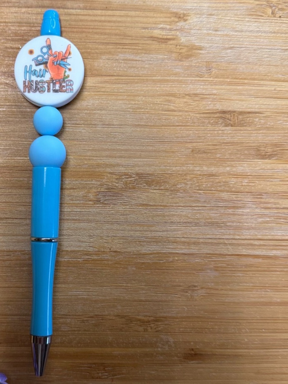 Blue Hair Hustler Pen